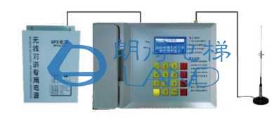 广州朗得电梯无线对讲系统  Elevator wireless intercom system