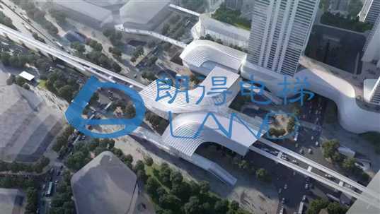 热烈庆祝我司朗得电梯中标深圳东部最大的综合交通枢纽-深圳大运综合交通枢纽101台扶梯外包装饰工程！